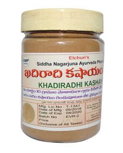 Khadiradi Kashayam